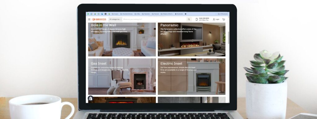 Sirocco Fires Website Design by Everpro